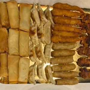 Plateau de Fritures Asiatiques – 42 pièces